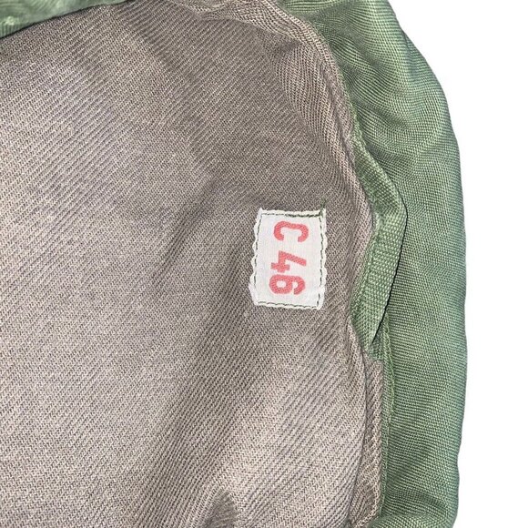 Vintage Men's Swedish 3 Crown Military Jacket C46 Paratrooper  w. Codpiece - Picture 8 of 9